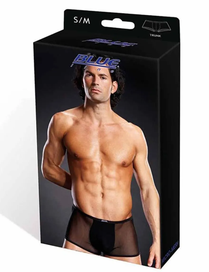 BLUE LINE - Boxer mit transparenten Einsätzen