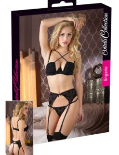 Cottelli Collection - BH Set schwarz
