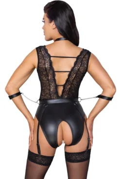 Cottelli Collection - Bondage Body mit Spitze