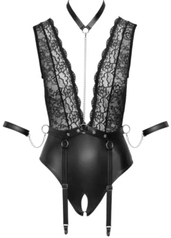 Cottelli Collection - Bondage Body mit Spitze