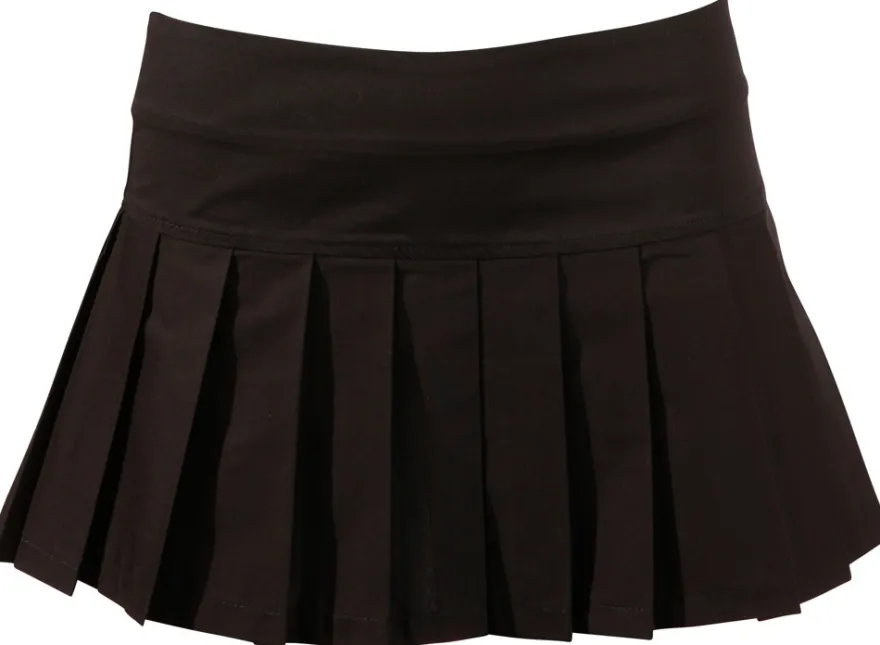 Cottelli Collection - Faltenminirock schwarz