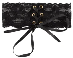 Cottelli Collection - Halsband Spitze schwarz