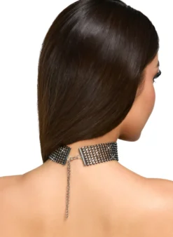 Cottelli Collection - Halsband mit Strasssteinchen