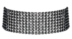 Cottelli Collection - Halsband mit Strasssteinchen