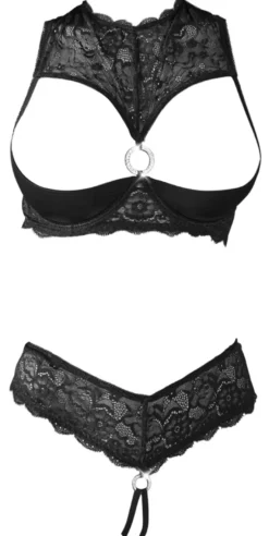 Cottelli Collection - Hebe Set schwarz