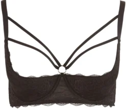 Cottelli Collection - Hebe Spitze schwarz