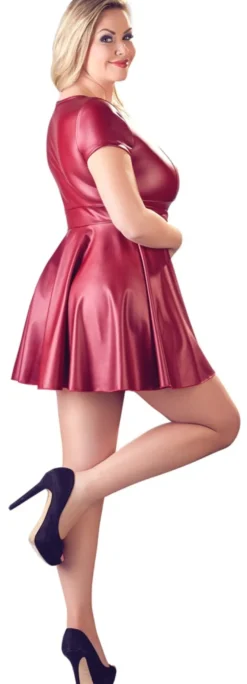Cottelli Collection - Kleid Schnalle rot