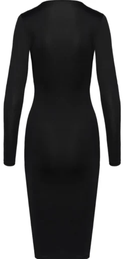 Cottelli Collection - Langarm Kleid mit Zipper