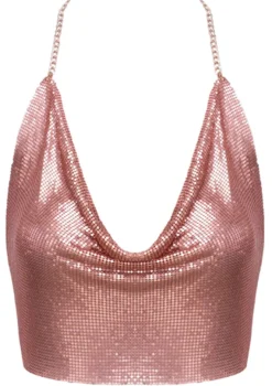 Cottelli Collection - Metall Top rosegold