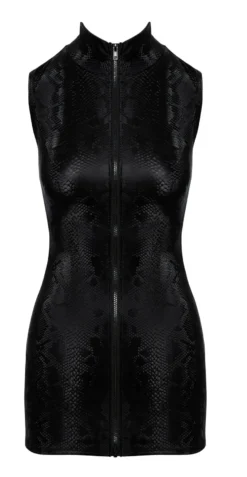 Cottelli Collection - Minikleid in Schlangenhaut-Optik