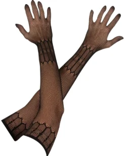 Cottelli Collection - Netzhandschuhe mit Musterq