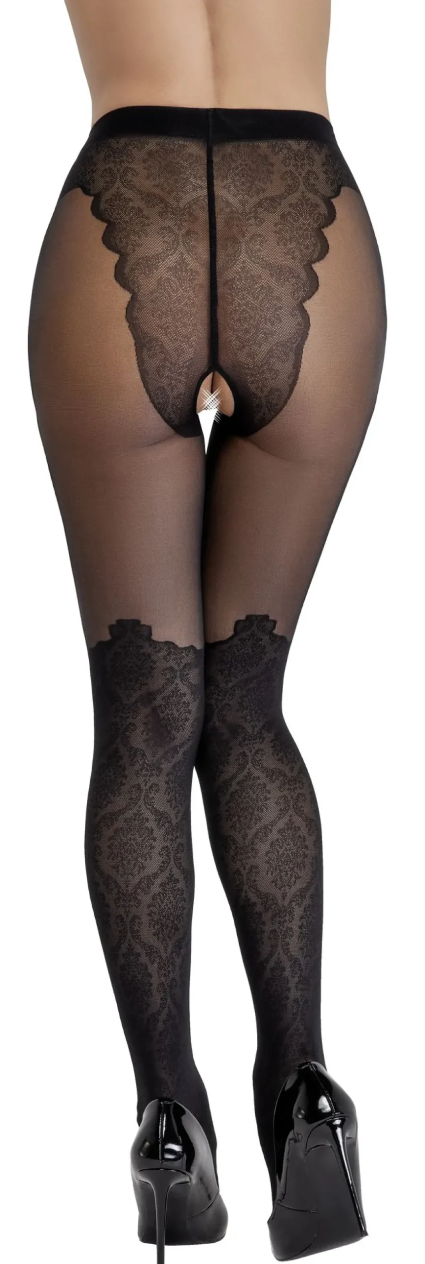 Cottelli Collection - Ouvert Strumpfhose