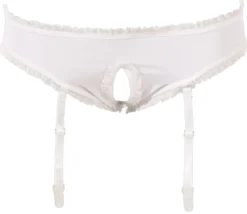 Cottelli Collection - Schulmädchen Set weiß