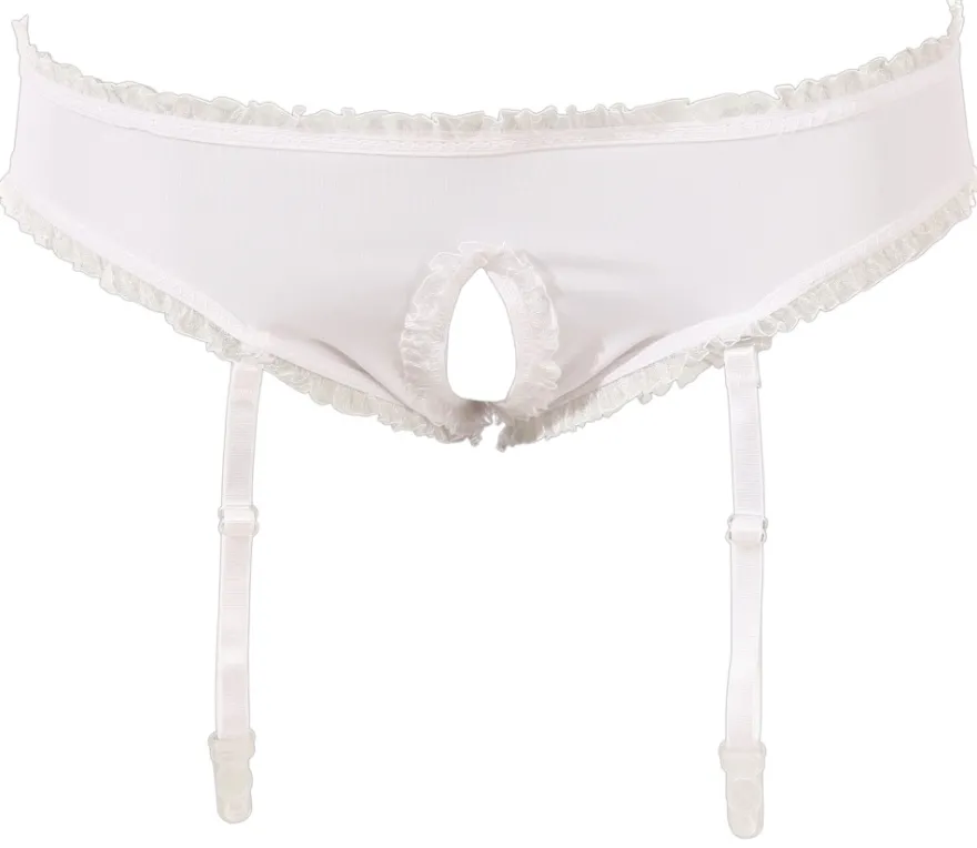 Cottelli Collection - Schulmädchen Set weiß