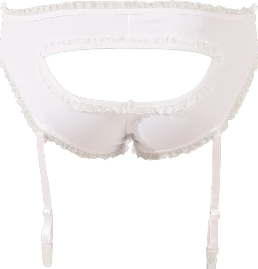 Cottelli Collection - Schulmädchen Set weiß