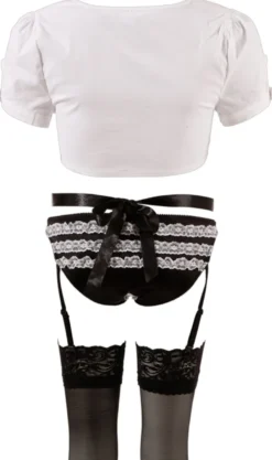 Cottelli Collection - Servier Set schwarz