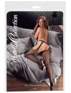 Cottelli Collection - Sex-Strumpfhose schwarz