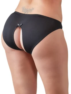 Cottelli Collection - Slip ouvert schwarz