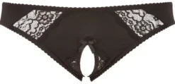 Cottelli Collection - Slip ouvert schwarz