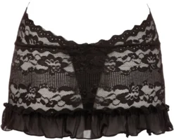 Cottelli Collection - Spitzenkleid schwarz