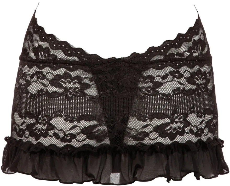 Cottelli Collection - Spitzenkleid schwarz