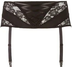 Cottelli Collection - Strapsgürtel schwarz
