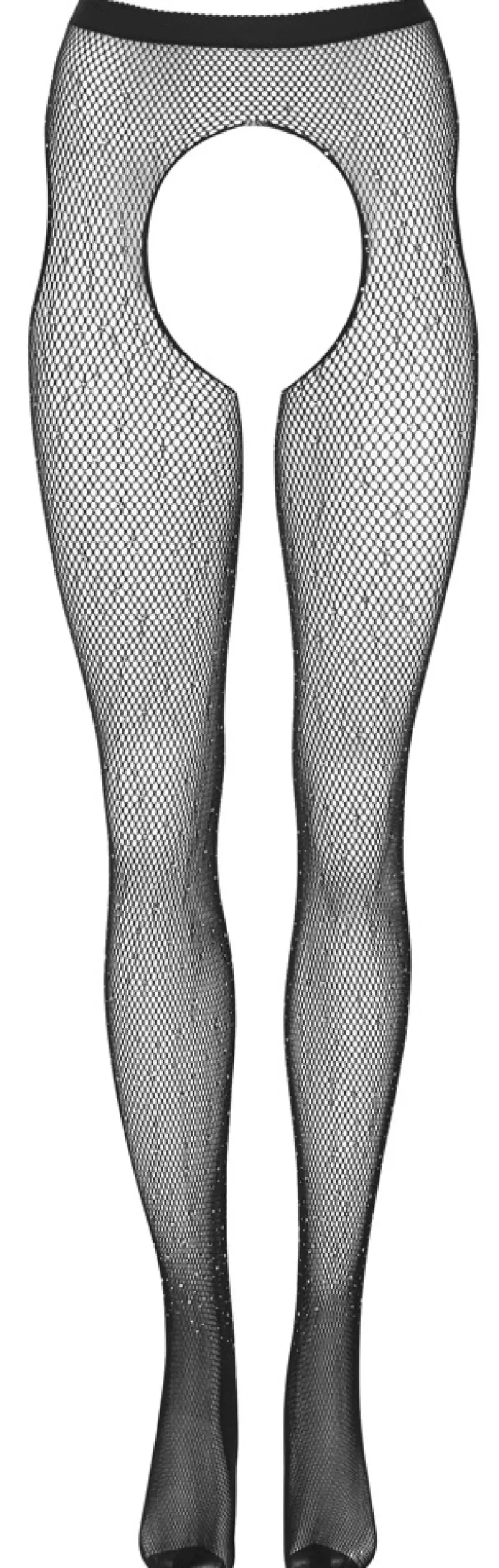 Cottelli Collection - Straps-Strumpfhose mit Glitzersteine