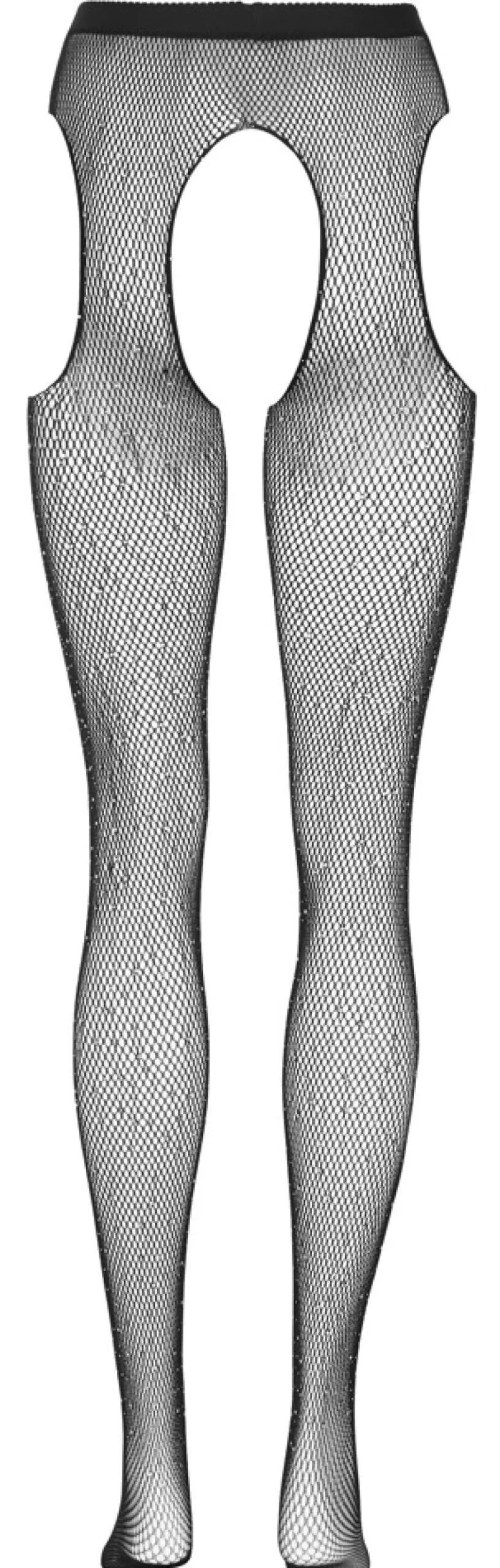 Cottelli Collection - Straps-Strumpfhose mit Glitzersteine