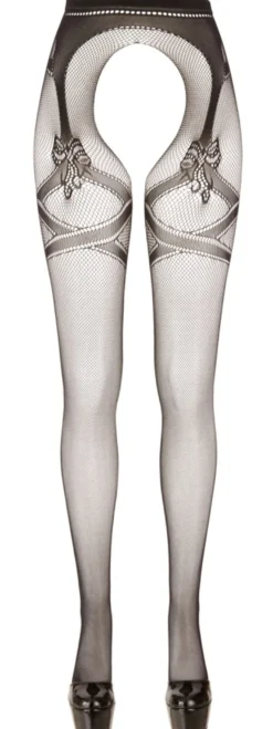 Cottelli Collection - Straps Strumpfhose schwarz