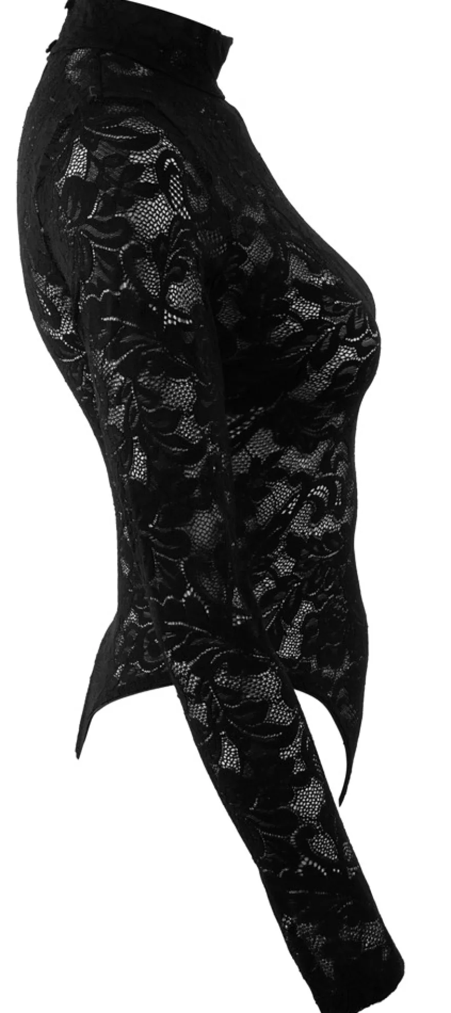 Cottelli Collection - Stringbody mit Stehkragen