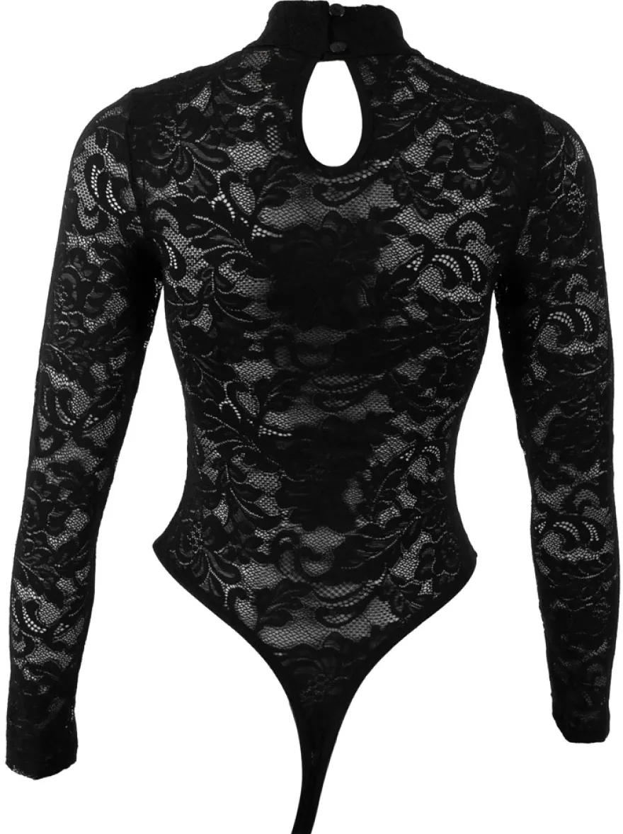 Cottelli Collection - Stringbody mit Stehkragen
