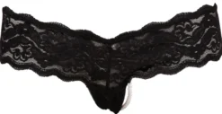Cottelli Collection - String mit Perlenkette