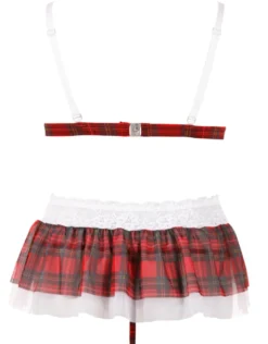 Cottelli Collection - Top und Rock rot