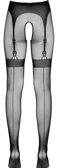 Cottelli Legwear - Strumpfhose ouvert schwarz