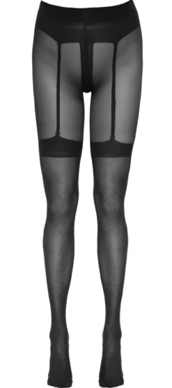 Cottelli Legwear - Strumpfhose overt schwarz