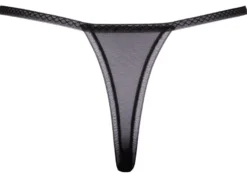 Cottelli Lingerie - Ouvert-String mit Perlenkette