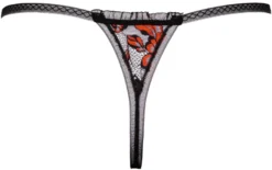 Cottelli Lingerie - Ouvert-String mit Perlenkette
