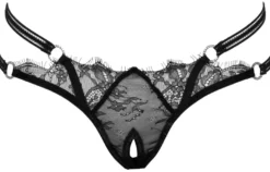 Cottelli Lingerie - Spitzen Ouvert-String