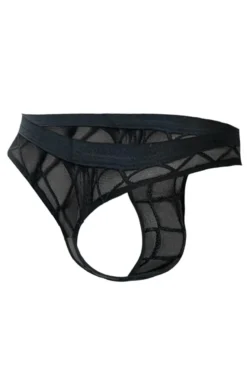 Cut4Men - String aus Netzmaterial