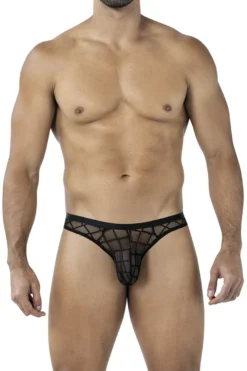 Cut4Men - String aus Netzmaterial