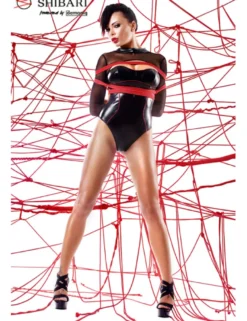 Demoniq - Body Aimi + 2 Seile DE872862M schwarz/rot