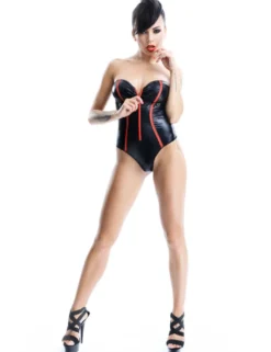 Demoniq - Body Fumi DE739096M schwarz/rot