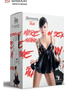 Demoniq - Chemise Tsuki DE872882M schwarz/rot