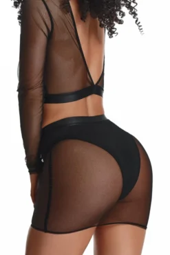 Demoniq - Clubwear Set aus feinem Material