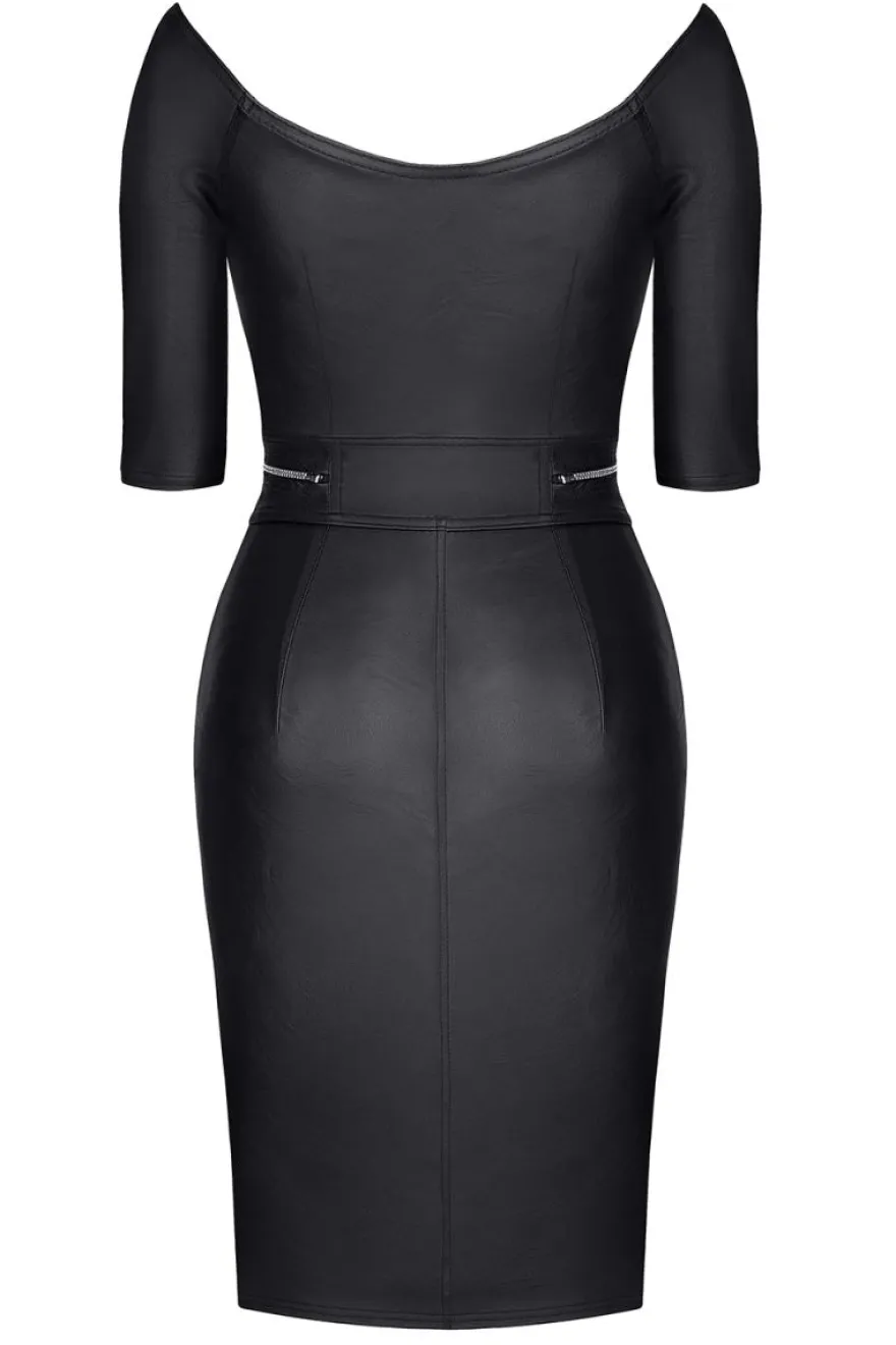 Demoniq - Kleid aus Kunstleder