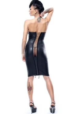 Demoniq - Kleid Ellen DE739278M schwarz