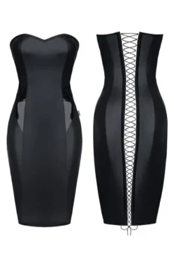 Demoniq - Kleid Ellen DE739278M schwarz