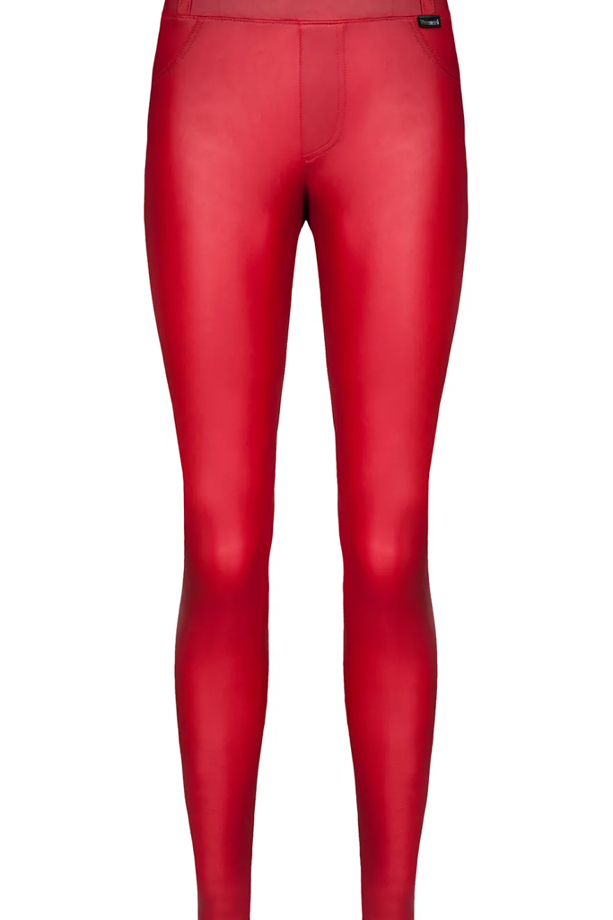 Demoniq - Leggings Brilidia rot