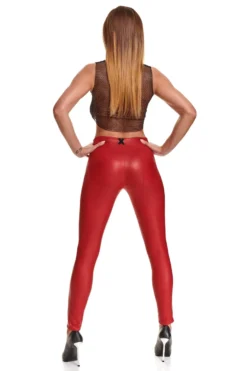 Demoniq - Leggings Brilidia rot