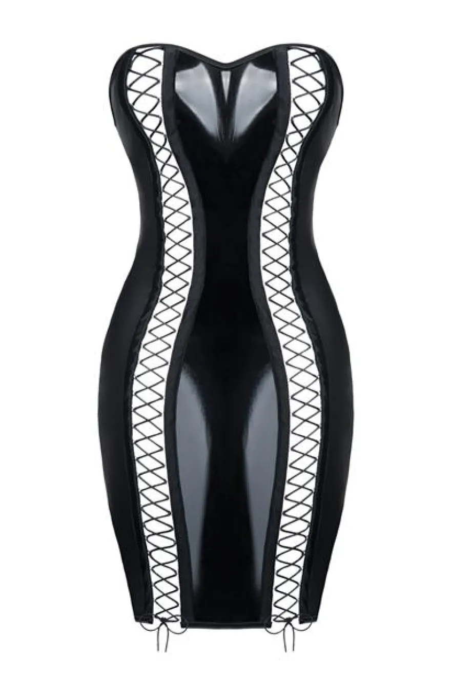 Demoniq - Minikleid Astrid schwarz